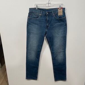 Levis 511 Slim Stretch Mens Jeans Medium Wash Blue 34x32 Denim Pants